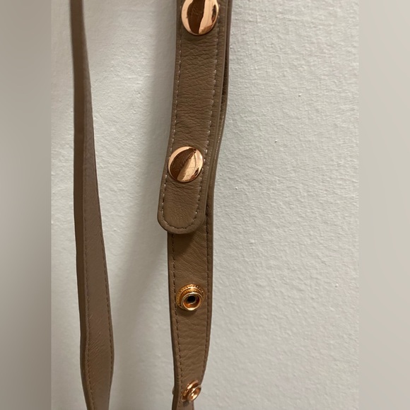 Botkier Beige Fringe Adjustable Crossbody Bag - Picture 4 of 5